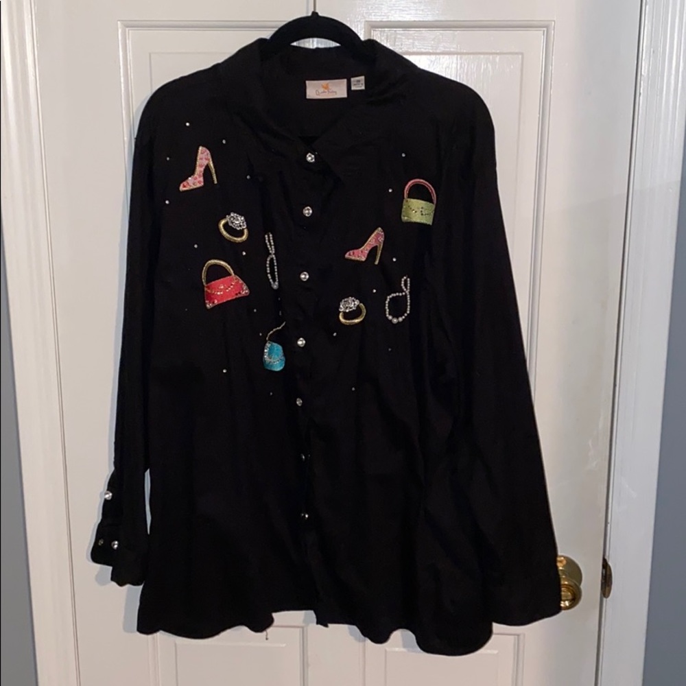 Quacker Factory Jean Shirt